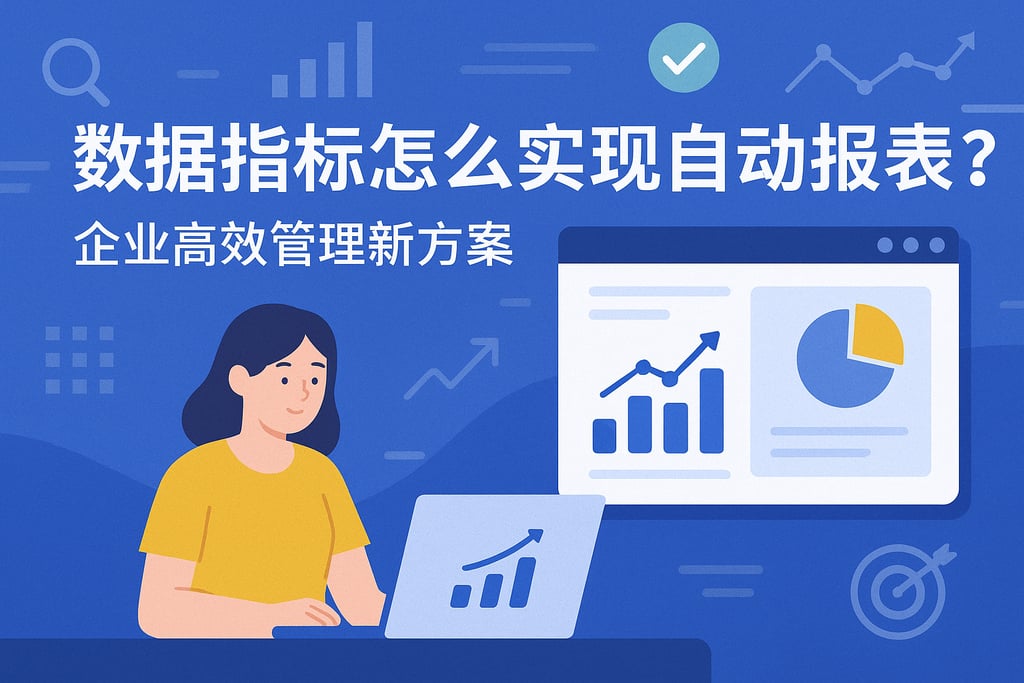 数据指标怎么实现自动报表？企业高效管理新方案