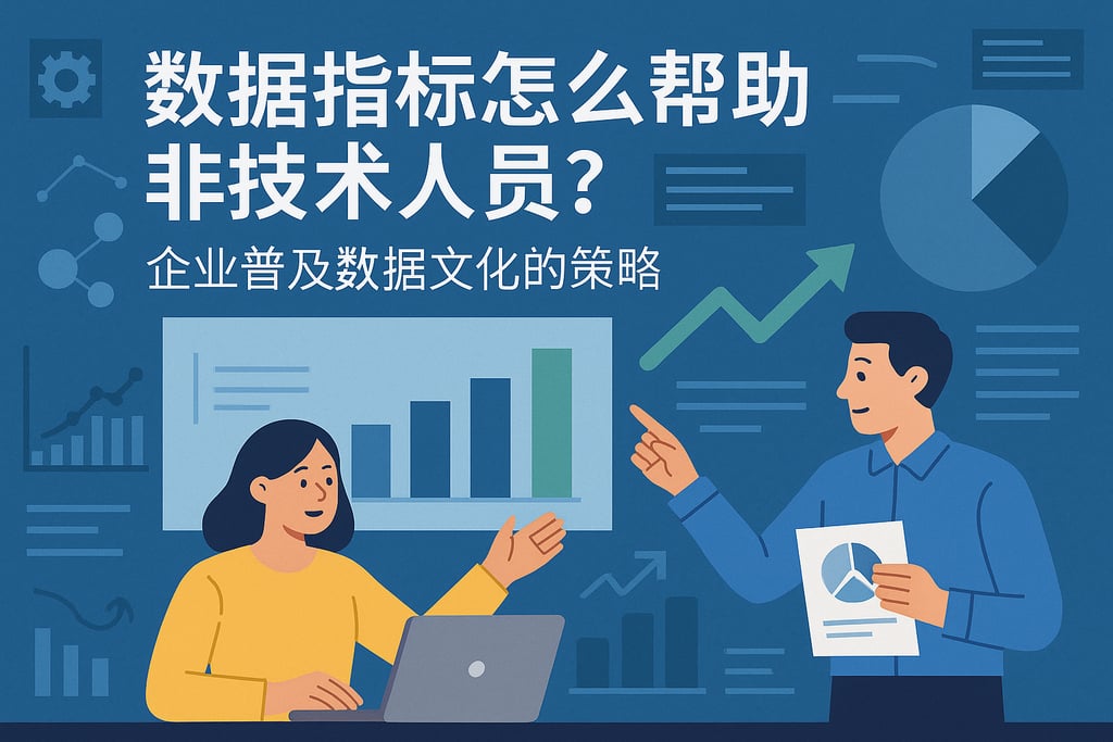 数据指标怎么帮助非技术人员？企业普及数据文化的策略