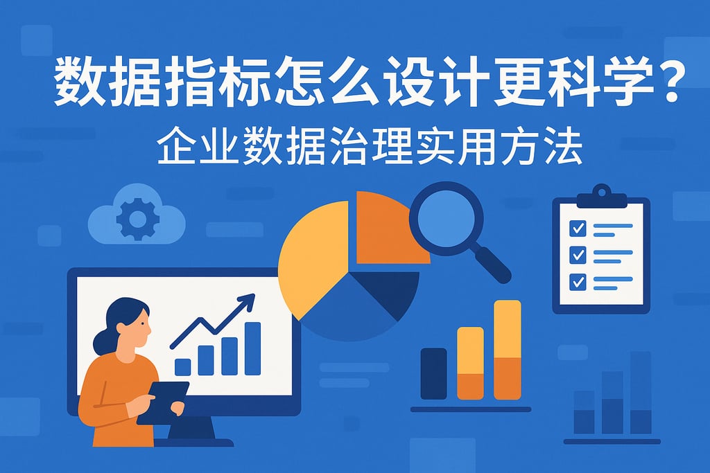 数据指标怎么设计更科学？企业数据治理实用方法