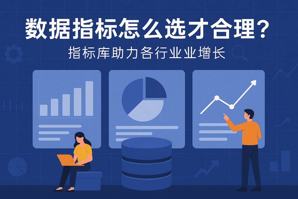 数据指标怎么选才合理？指标库助力各行业业务增长