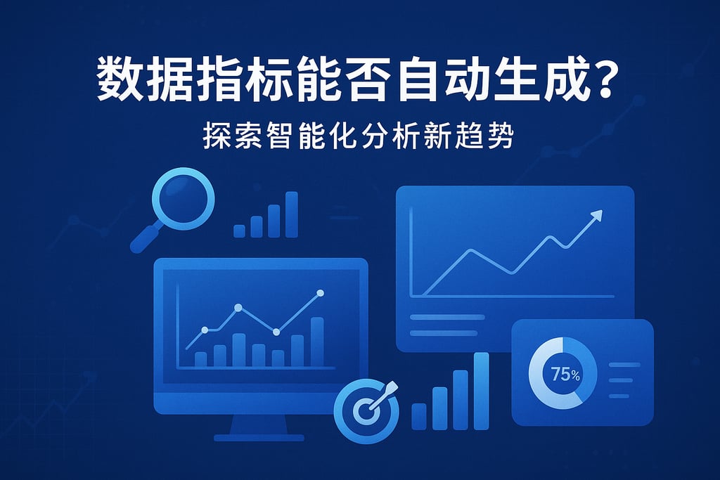 数据指标能否自动生成？探索智能化分析新趋势