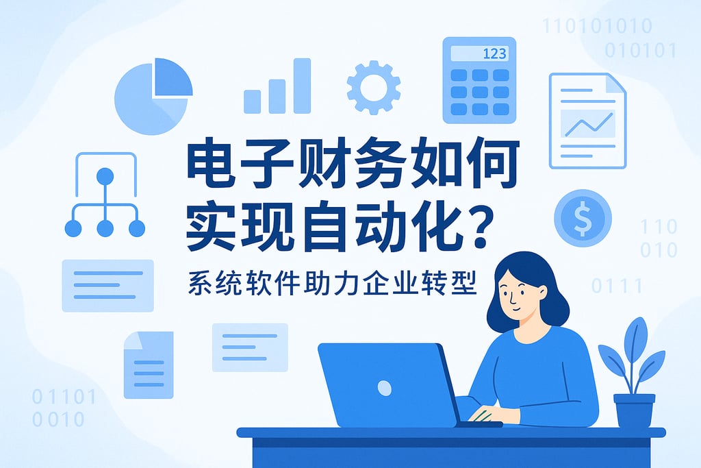 电子财务如何实现自动化？系统软件助力企业转型