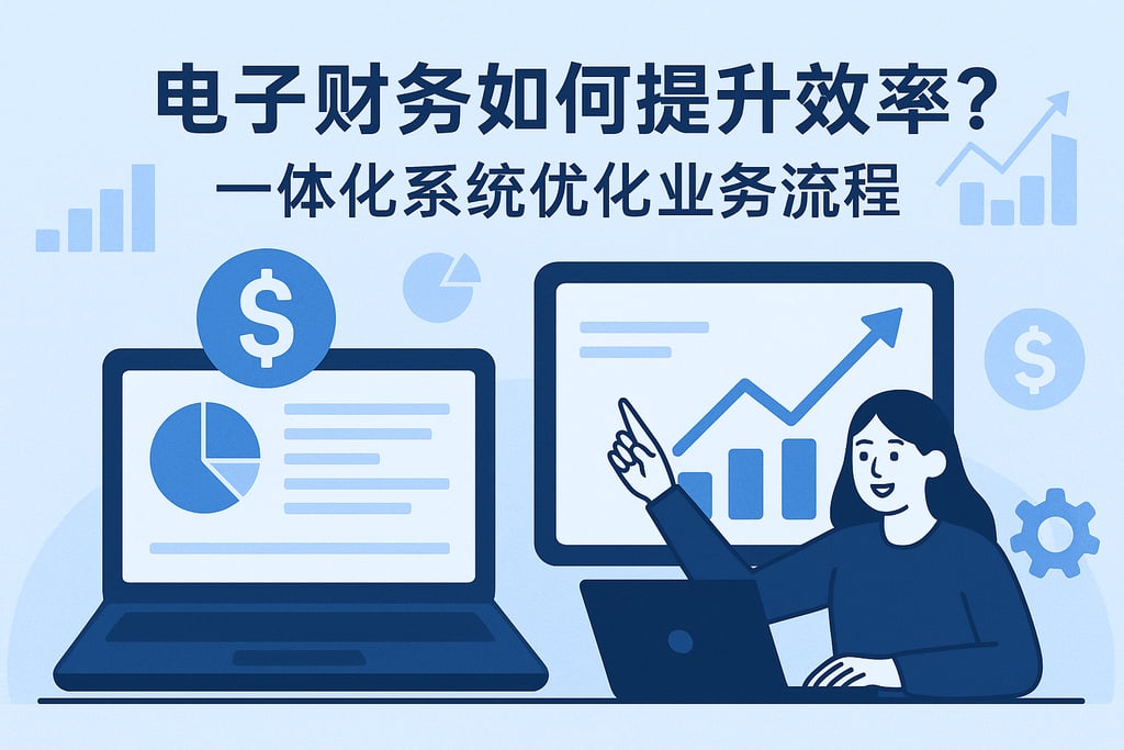 电子财务如何提升效率？一体化系统优化业务流程