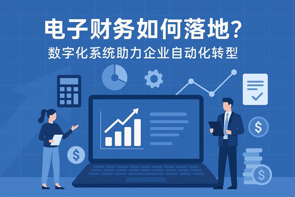 电子财务如何落地？数字化系统助力企业自动化转型