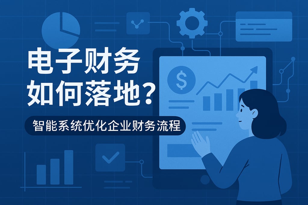 电子财务如何落地？智能系统优化企业财务流程