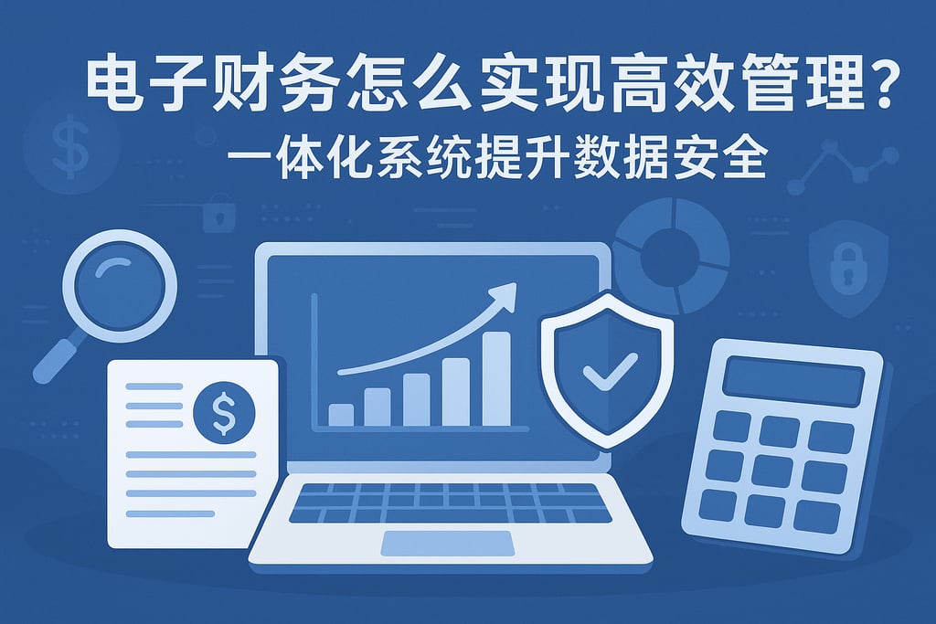 电子财务怎么实现高效管理？一体化系统提升数据安全