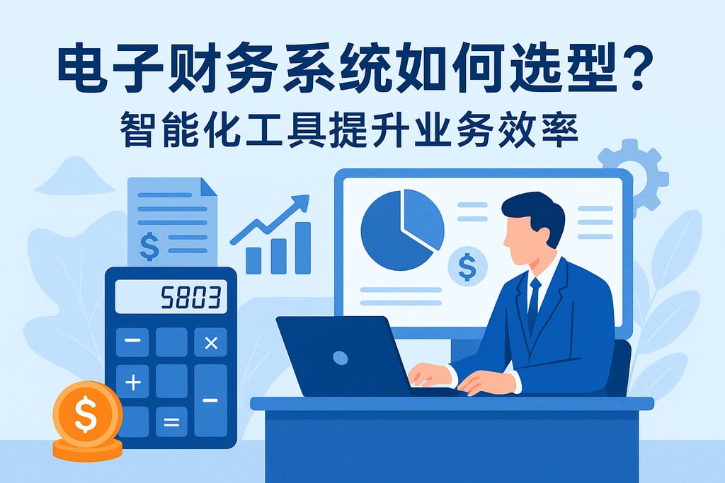 电子财务系统如何选型？智能化工具提升业务效率