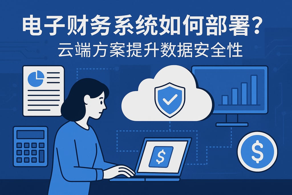 电子财务系统如何部署？云端方案提升数据安全性