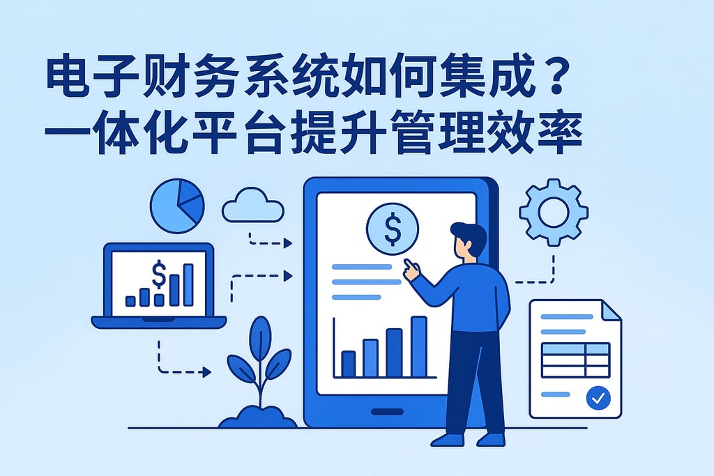 电子财务系统如何集成？一体化平台提升管理效率