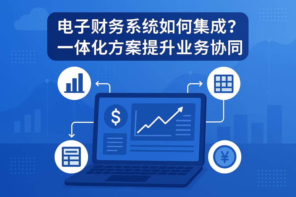 电子财务系统如何集成？一体化方案提升业务协同