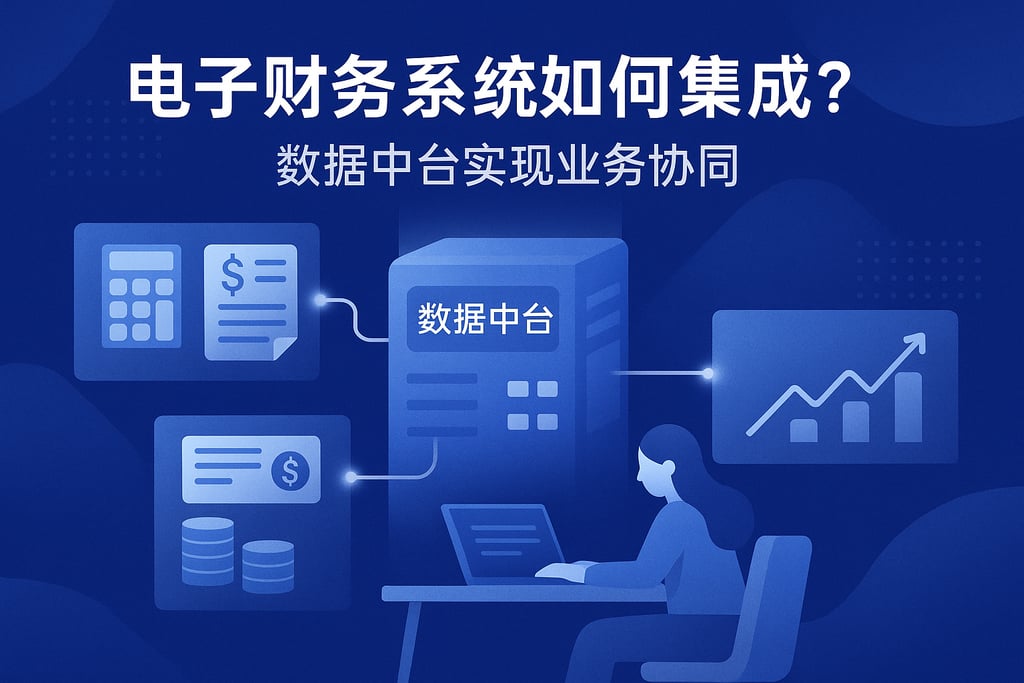 电子财务系统如何集成？数据中台实现业务协同