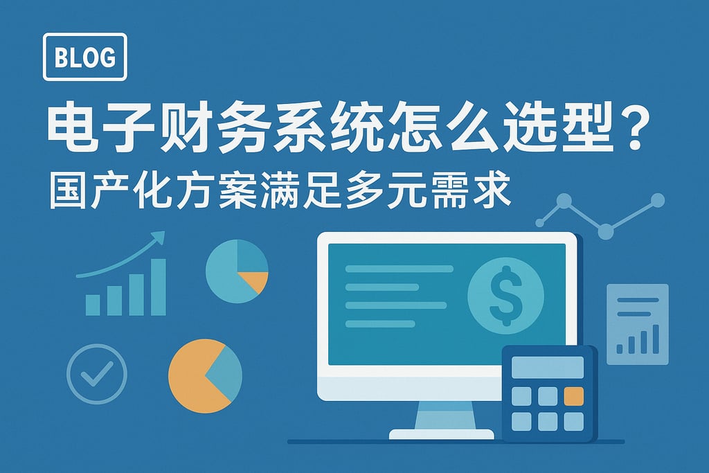 电子财务系统怎么选型？国产化方案满足多元需求