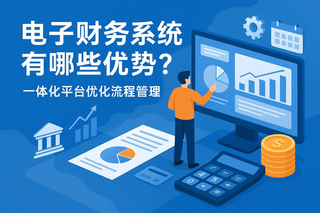 电子财务系统有哪些优势？一体化平台优化流程管理