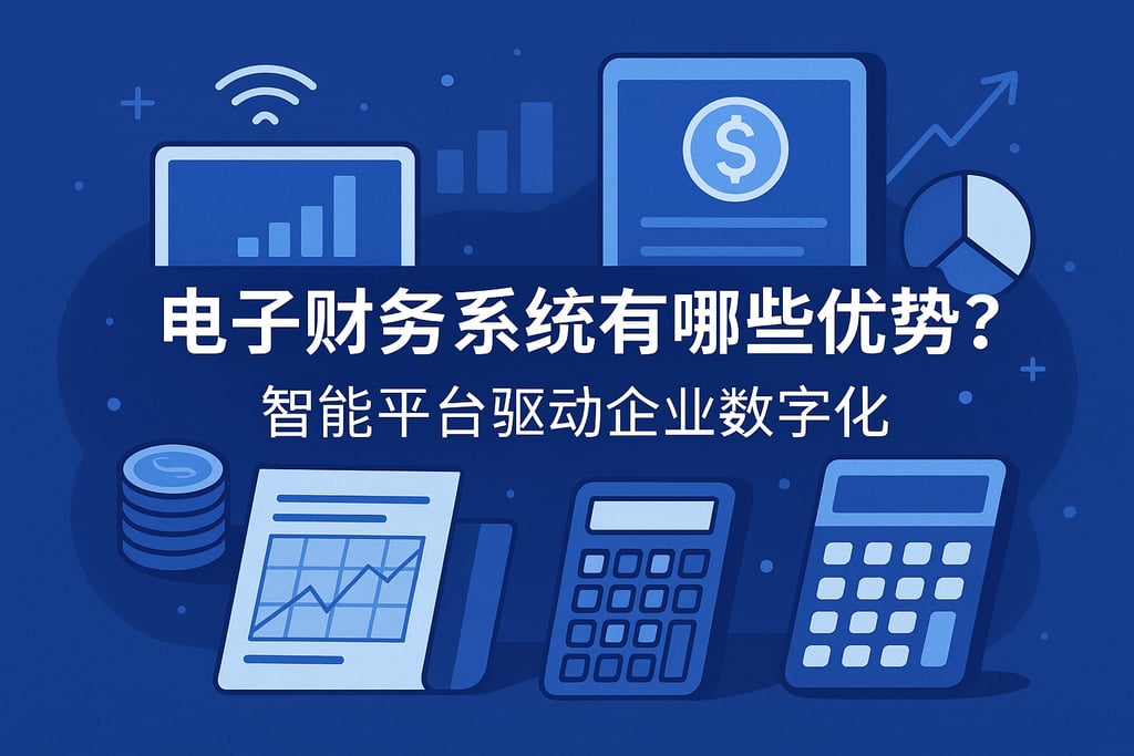 电子财务系统有哪些优势？智能平台驱动企业数字化