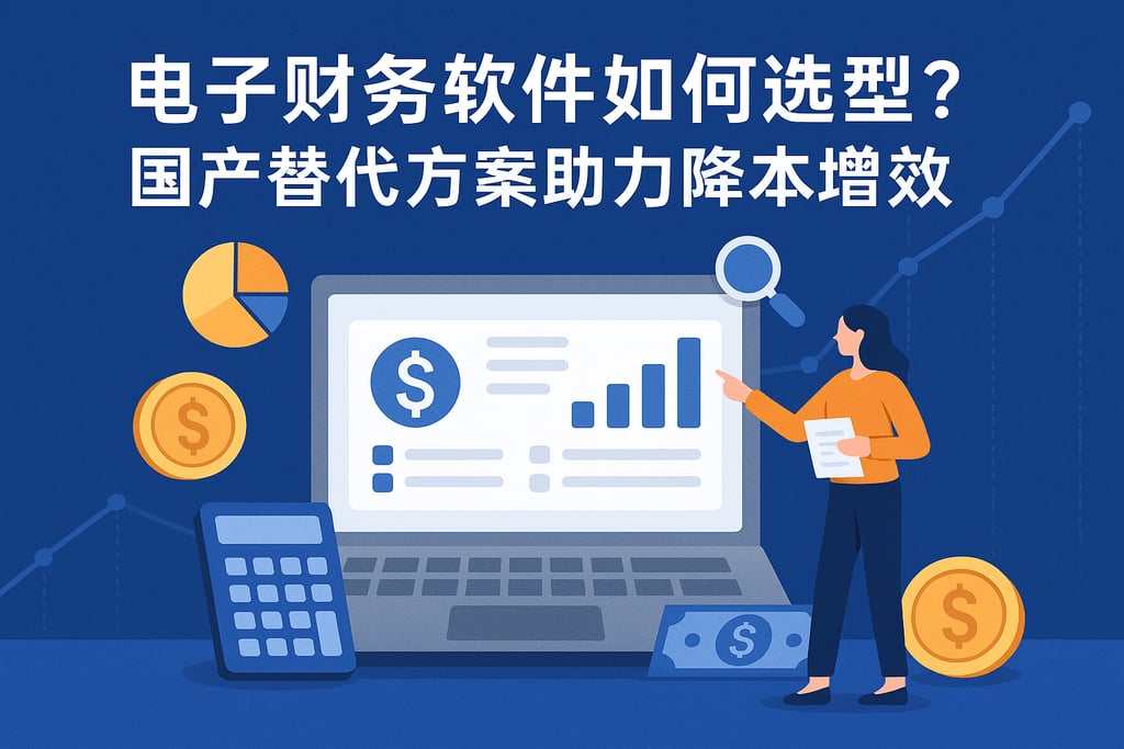 电子财务软件如何选型？国产替代方案助力降本增效