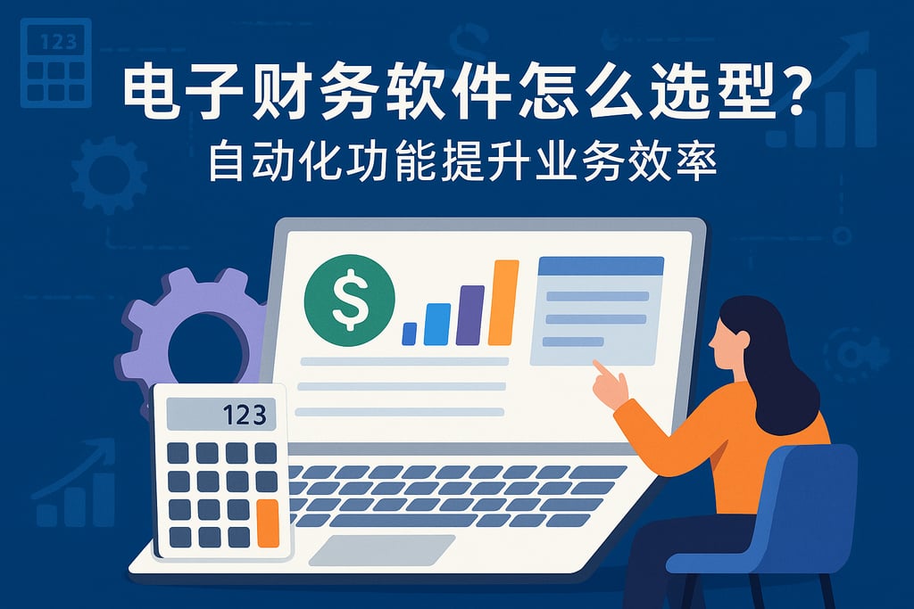 电子财务软件怎么选型？自动化功能提升业务效率