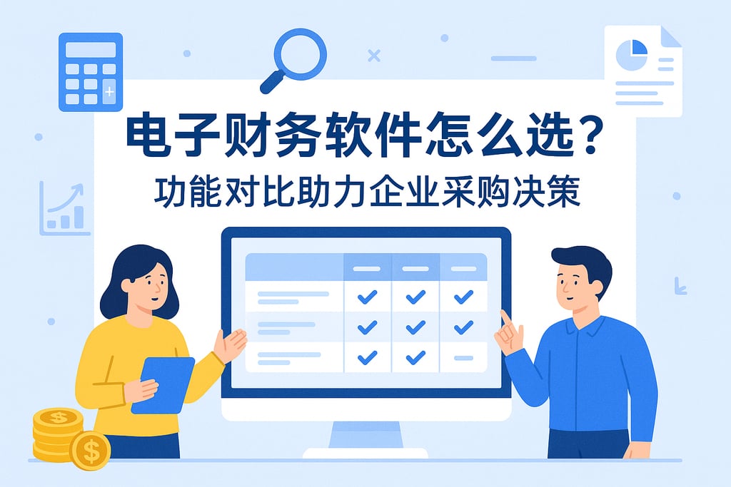 电子财务软件怎么选？功能对比助力企业采购决策