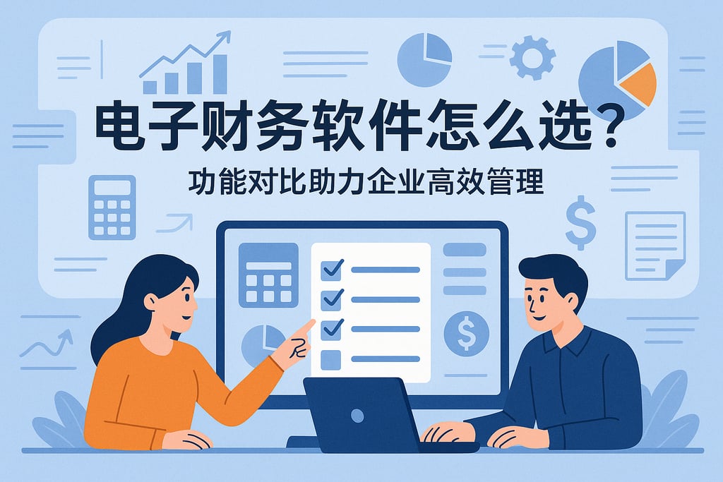 电子财务软件怎么选？功能对比助力企业高效管理