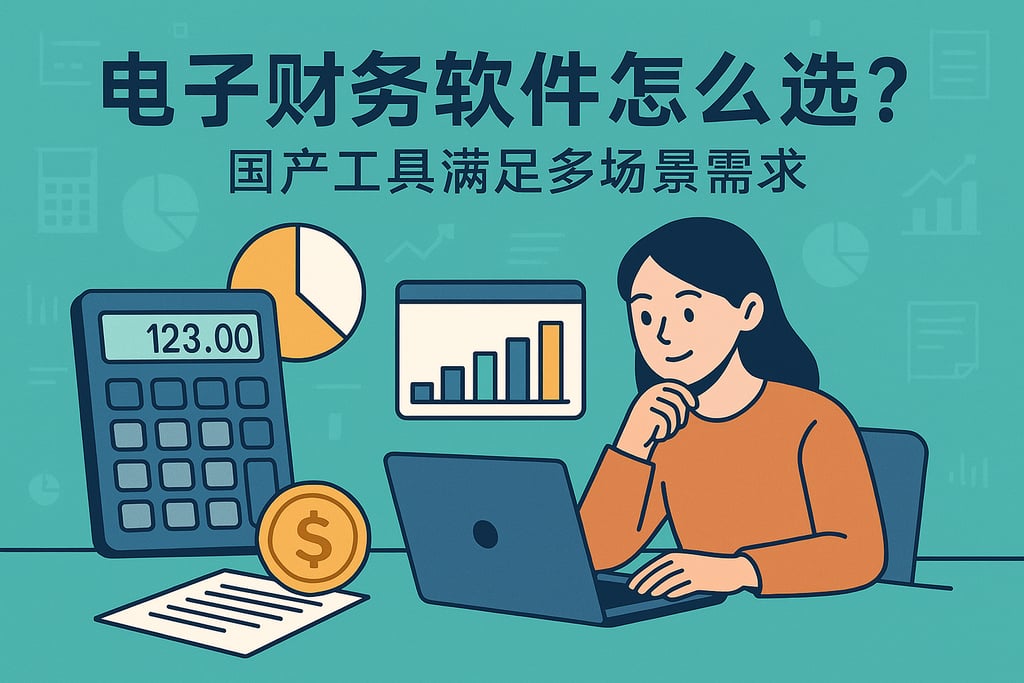 电子财务软件怎么选？国产工具满足多场景需求