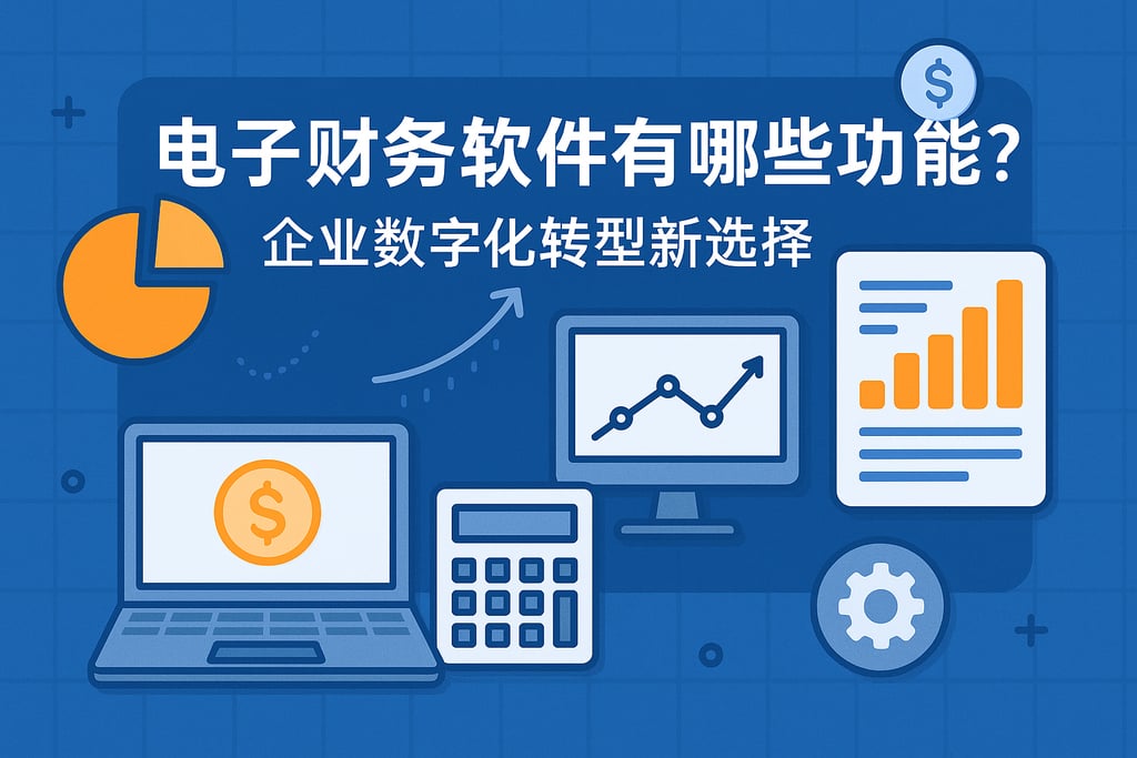 电子财务软件有哪些功能？企业数字化转型新选择