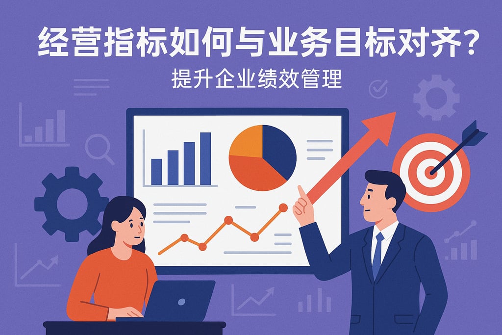 经营指标如何与业务目标对齐？提升企业绩效管理