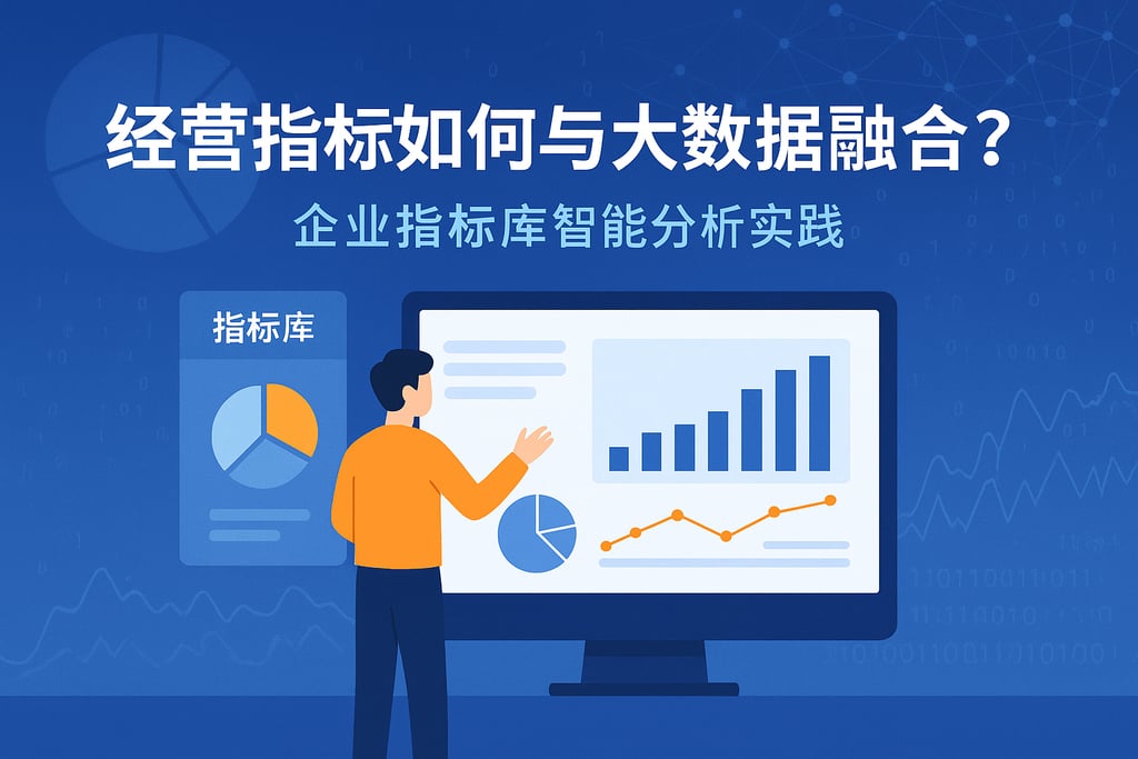 经营指标如何与大数据融合？企业指标库智能分析实践