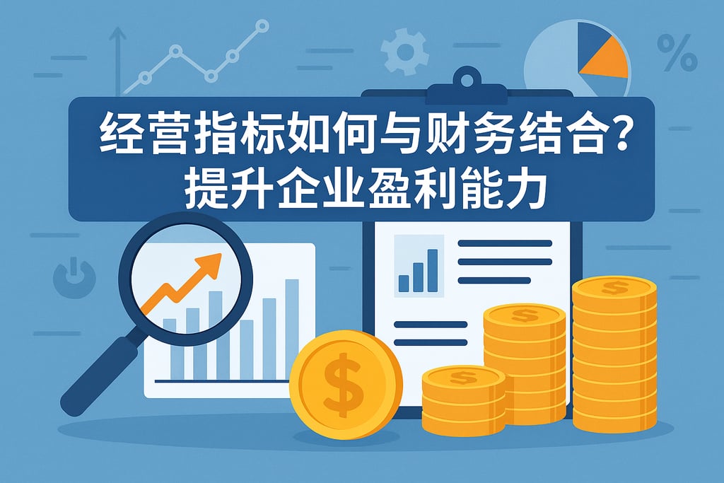 经营指标如何与财务结合？提升企业盈利能力