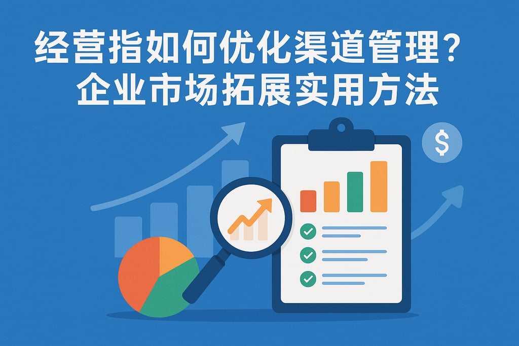 经营指标如何优化渠道管理？企业市场拓展实用方法