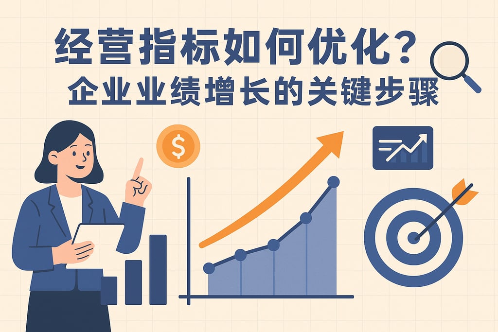 经营指标如何优化？企业业绩增长的关键步骤
