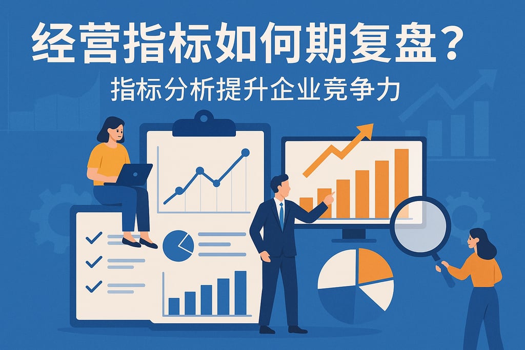 经营指标如何定期复盘？指标分析提升企业竞争力