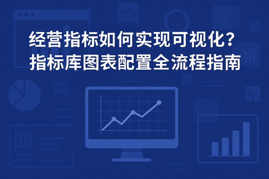 经营指标如何实现可视化？指标库图表配置全流程指南