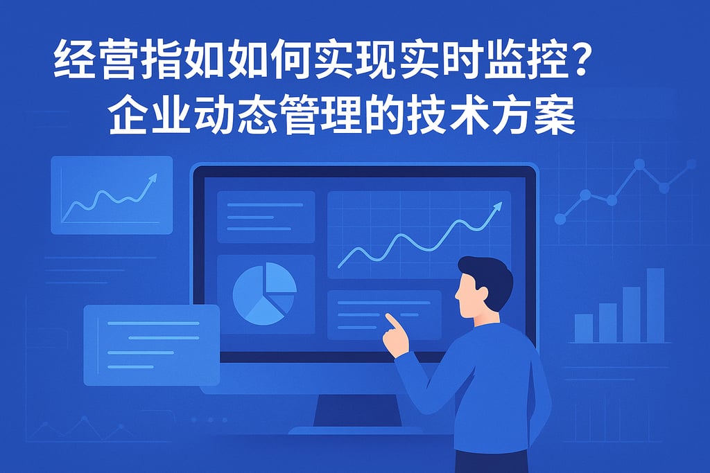 经营指标如何实现实时监控？企业动态管理的技术方案