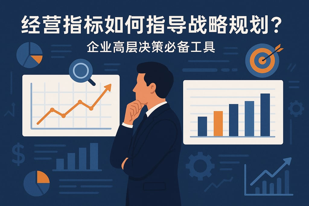 经营指标如何指导战略规划？企业高层决策必备工具
