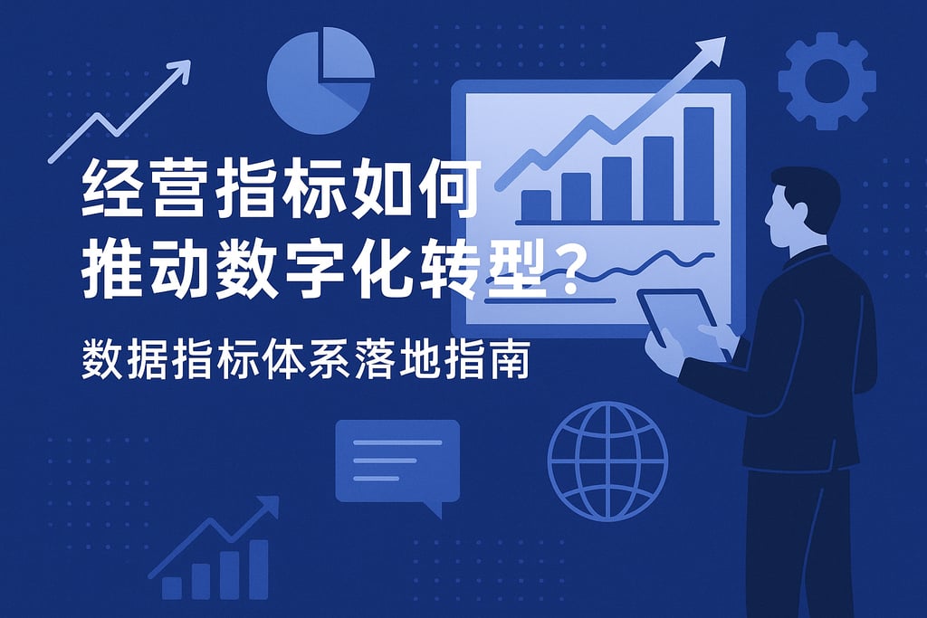 经营指标如何推动数字化转型？数据指标体系落地指南