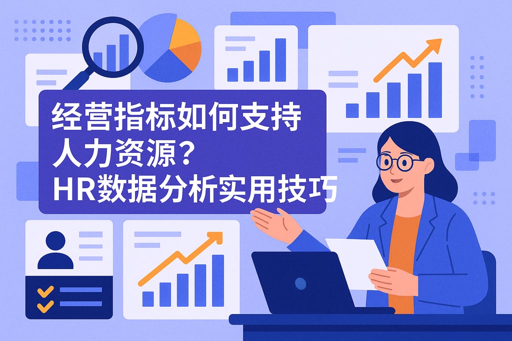经营指标如何支持人力资源？HR数据分析实用技巧