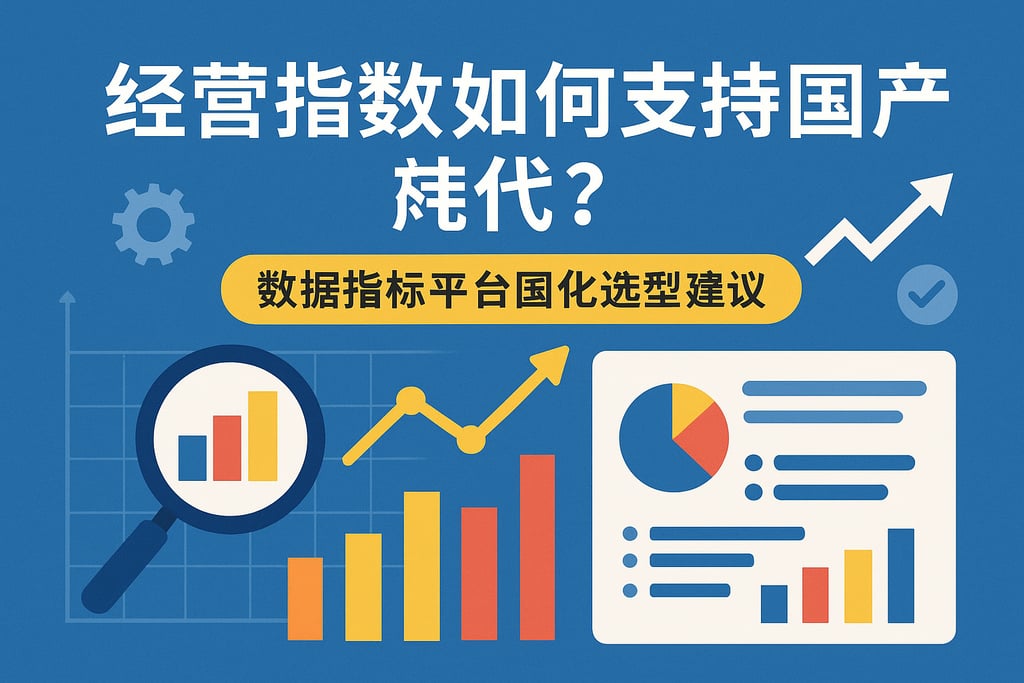 经营指标如何支持国产替代？数据指标平台国产化选型建议