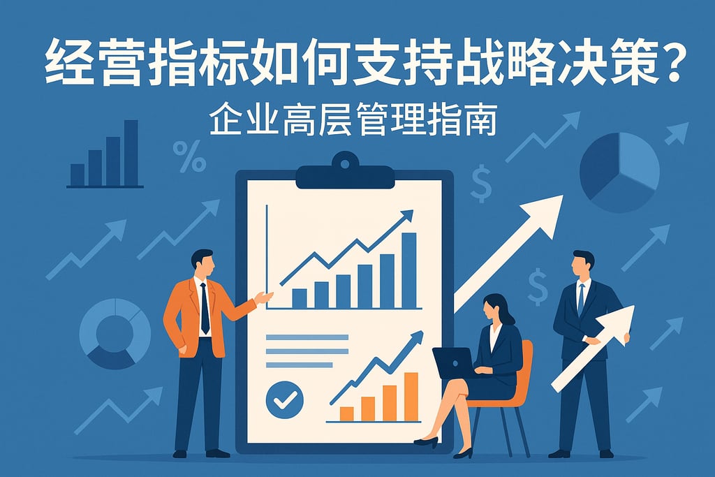 经营指标如何支持战略决策？企业高层管理指南