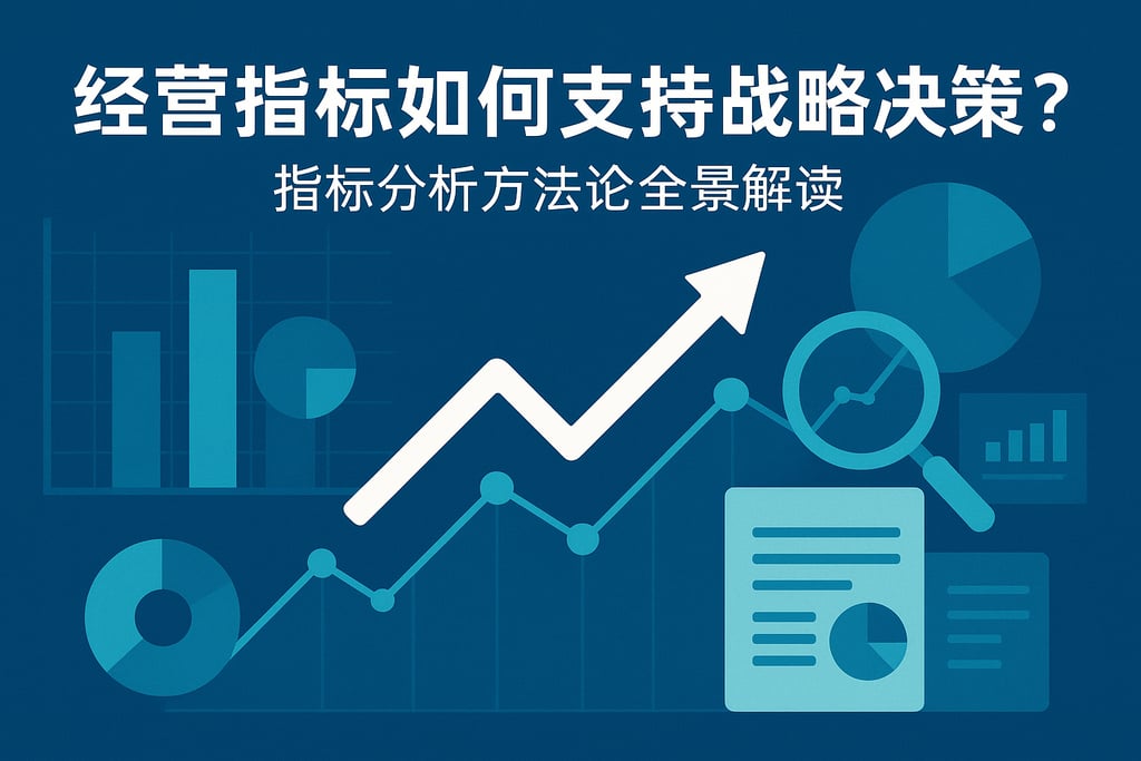经营指标如何支持战略决策？指标分析方法论全景解读