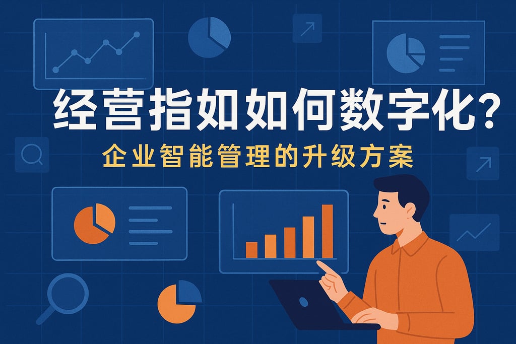 经营指标如何数字化？企业智能管理的升级方案