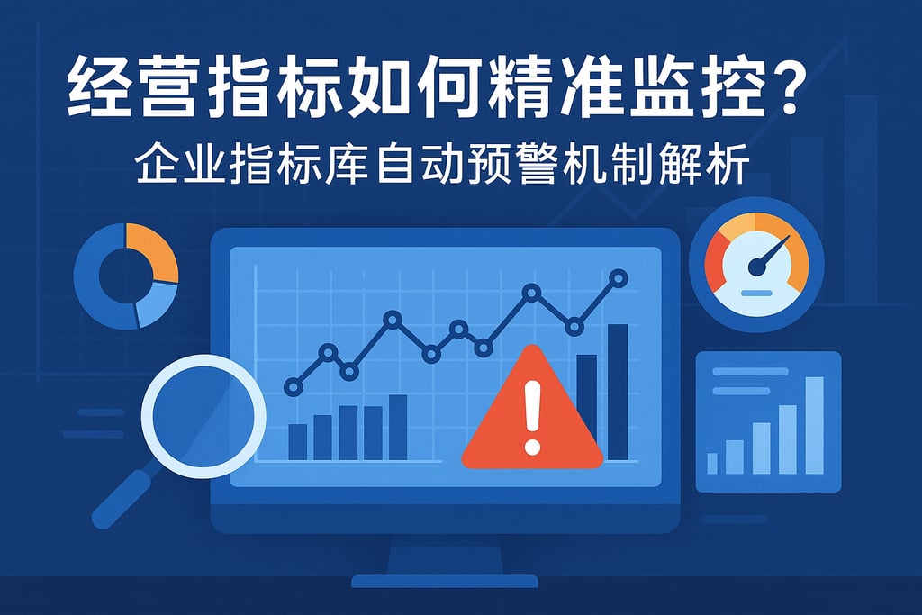 经营指标如何精准监控？企业指标库自动预警机制解析