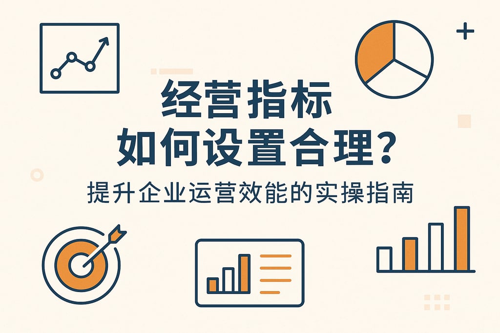 经营指标如何设置合理？提升企业运营效能的实操指南