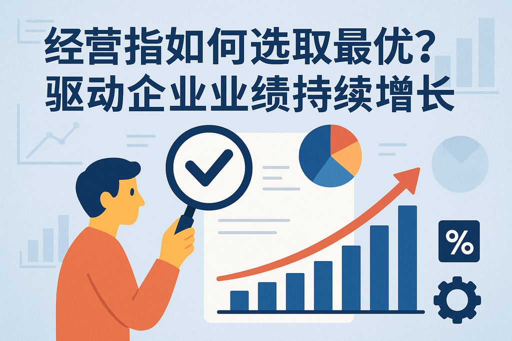 经营指标如何选取最优？驱动企业业绩持续增长