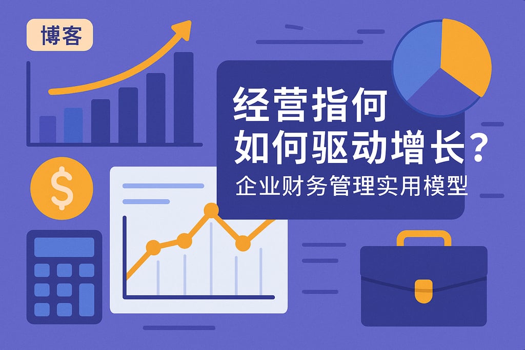 经营指标如何驱动增长？企业财务管理实用模型