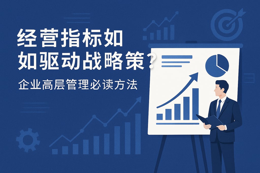 经营指标如何驱动战略决策？企业高层管理必读方法