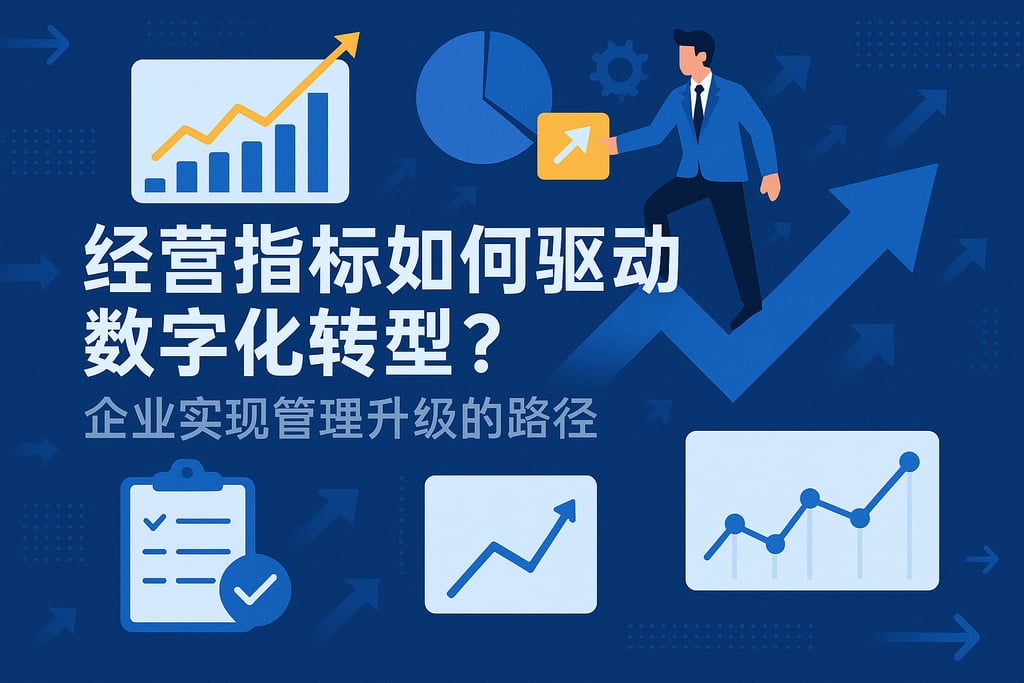 经营指标如何驱动数字化转型？企业实现管理升级的路径