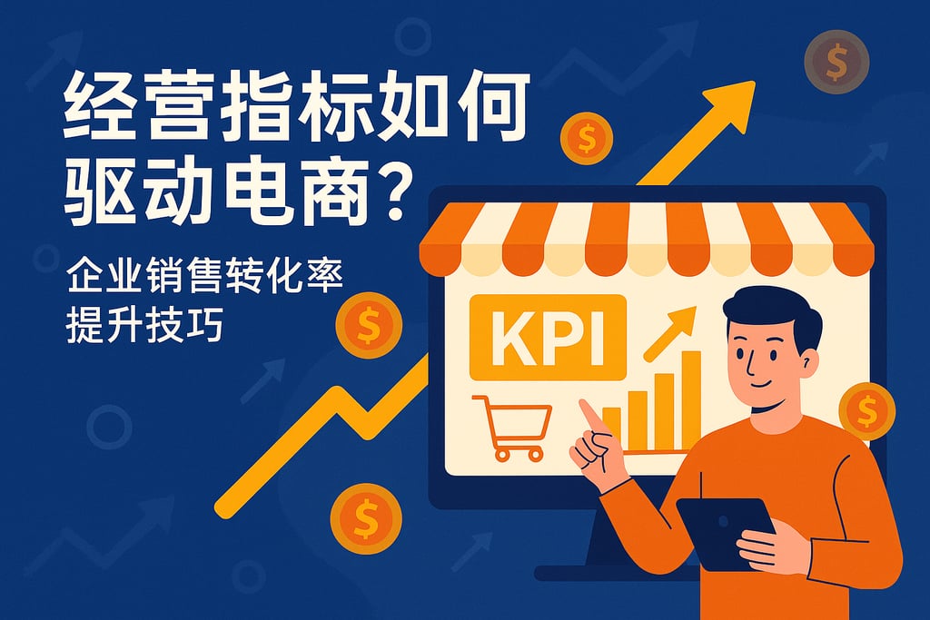 经营指标如何驱动电商？企业销售转化率提升技巧