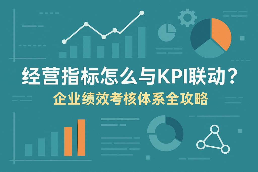 经营指标怎么与KPI联动？企业绩效考核体系全攻略