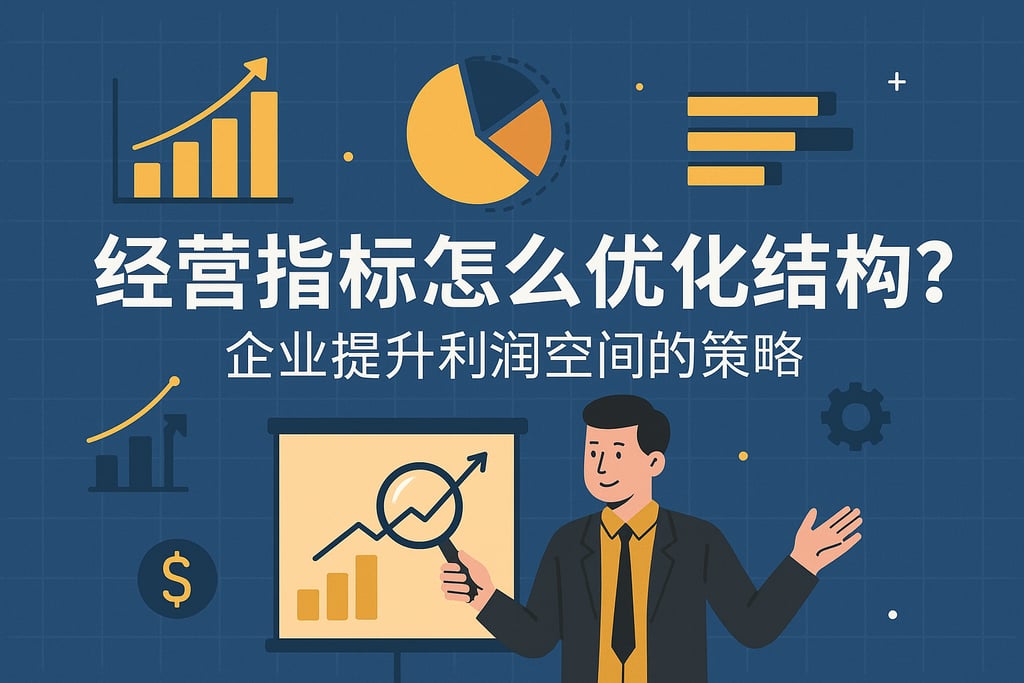 经营指标怎么优化结构？企业提升利润空间的策略