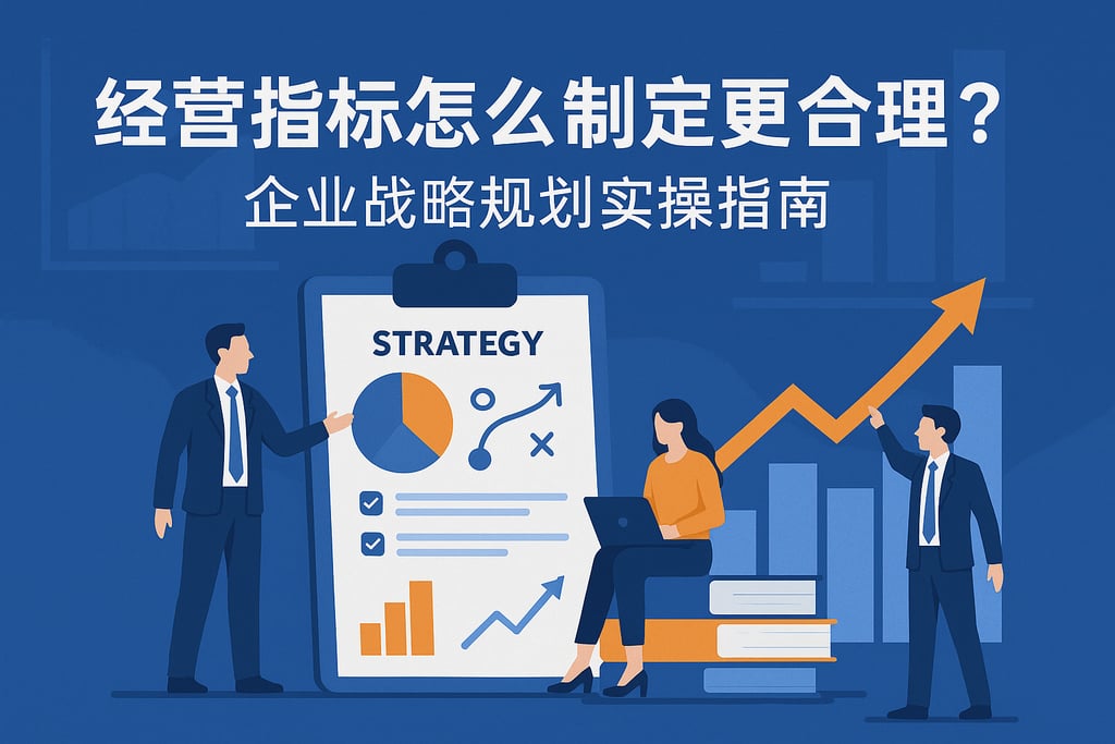 经营指标怎么制定更合理？企业战略规划实操指南