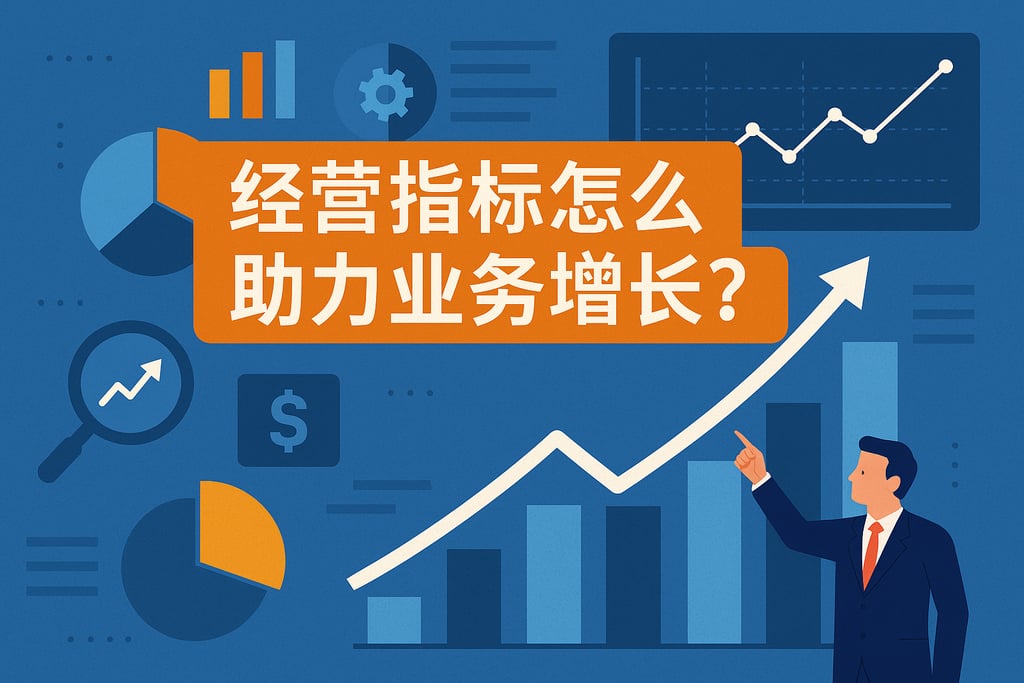 经营指标怎么助力业务增长？企业数据指标驱动增长策略